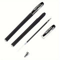 72pcs Black Ballpoint Pens 0.5mm Smooth Writing Office School Exam Pens