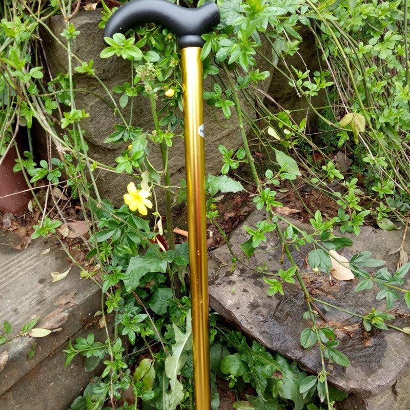 Adjustable Aluminium Walking Stick Retractable Travel Cane Lightweight Portable Mobility Aid