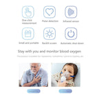 Fingertip Pulse Oximeter – Blood Oxygen Saturation (SpO2) & Heart Rate Monitor