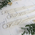 6PCS Macrame Plant Hanger Pot Holder - 100cm Cotton Rope Hanging Basket for Indoor Outdoor Planters