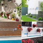 2/4pcs Pool Pole Hanger Hooks | Aluminum Wall Mount Holder for Pool Tools & Accessories