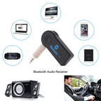 Bluetooth 4.2 Audio Receiver Adapter – Wireless 3.5mm AUX Music Adapter for Car & Home Stereo