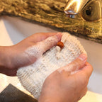 20PCS Soap Exfoliating Bags - Ramie Foaming Soap Saver Pouch with Drawstring