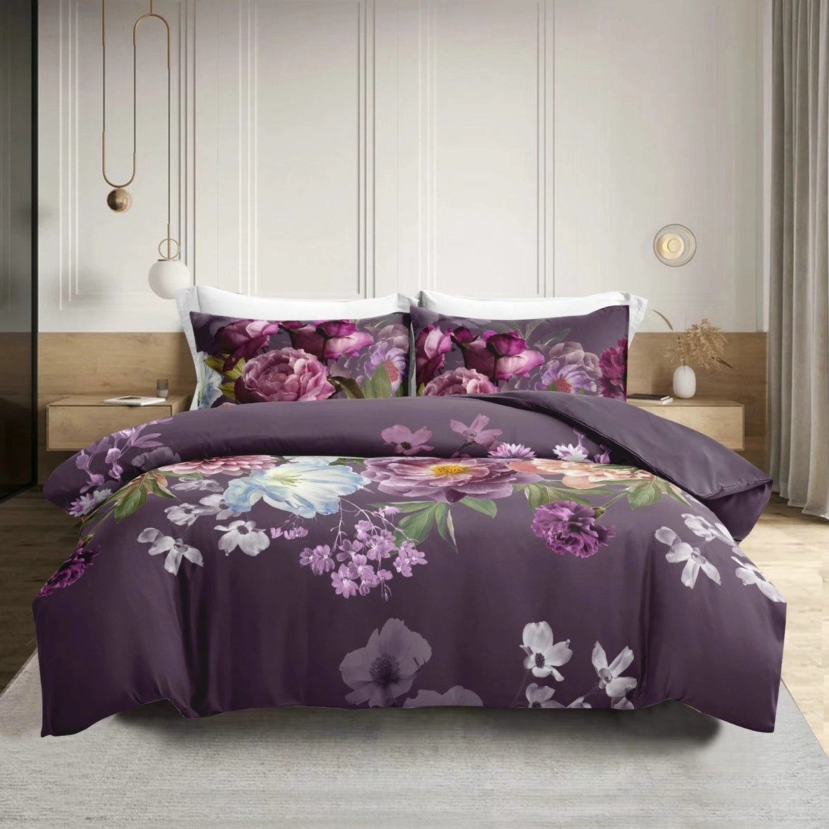 New Ultra Soft Quilt Doona Duvet Cover Set Single Queen King Super King Bed