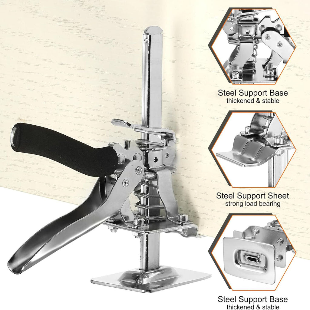 2pcs Labor Saving Arm Jack Lifter Tool | Precision Cabinet Tile Door Installation Jack