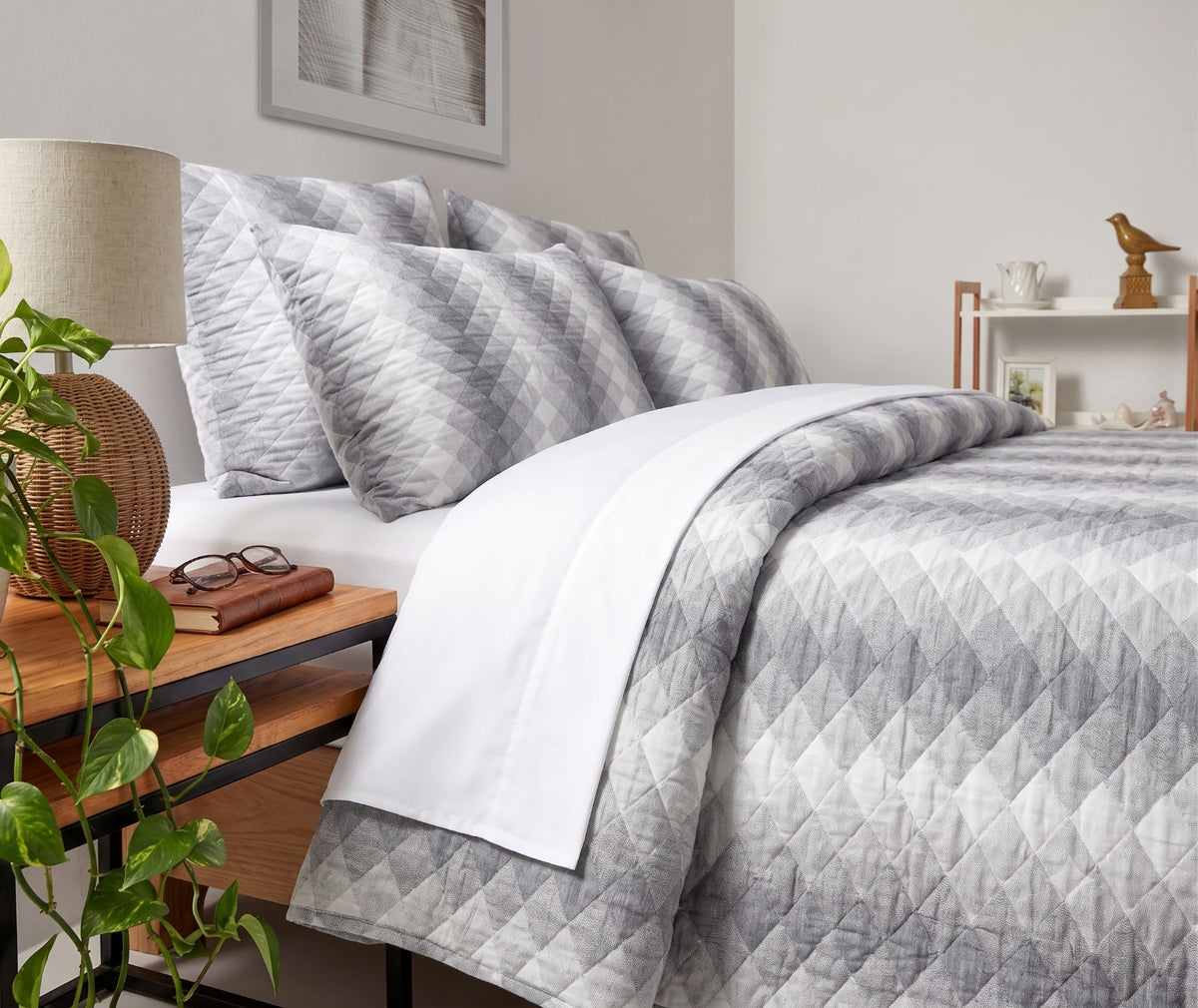 Quilt Cover Set | Jacquard Duvet Cover | All-Season Bedding | AU Standard Sizes