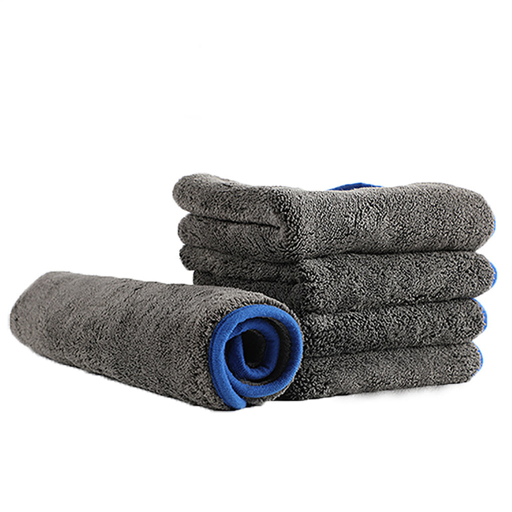 2pcs 1200GSM Microfibre Cleaning Cloth 40x40cm | Ultra Thick Car Drying Towel