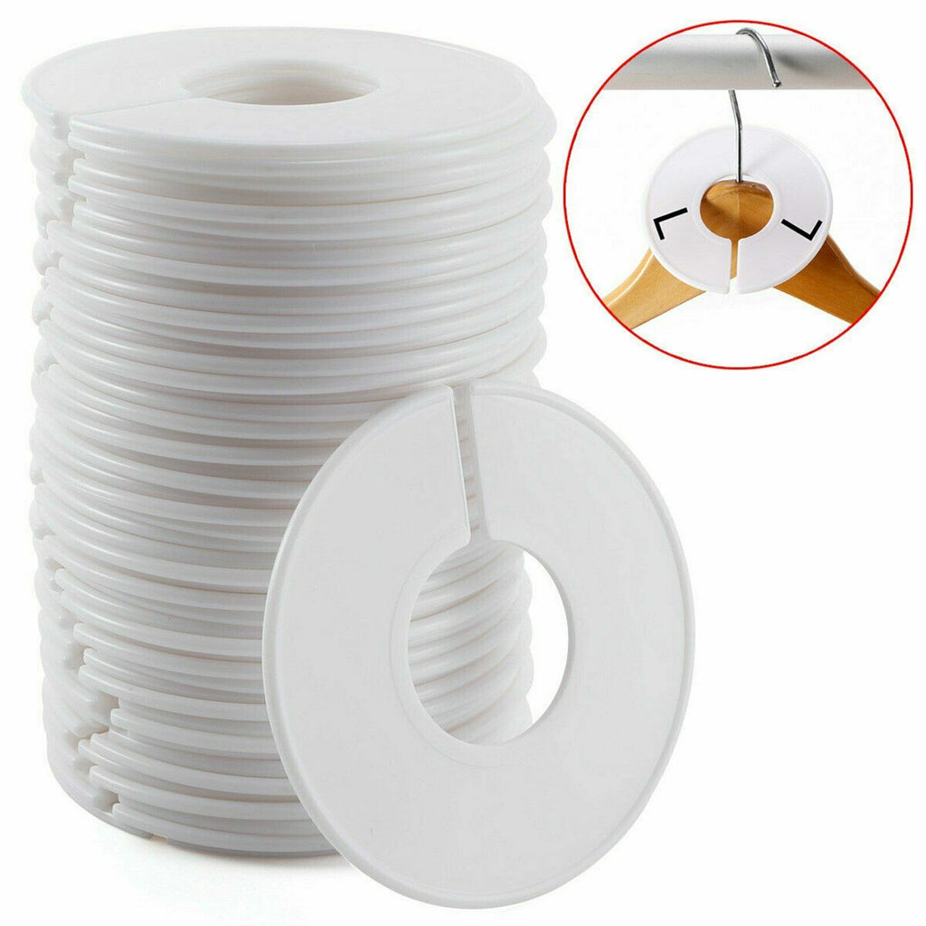 40pcs Closet Size Dividers Round | Clothing Rack Organizer for Baby Kids Retail