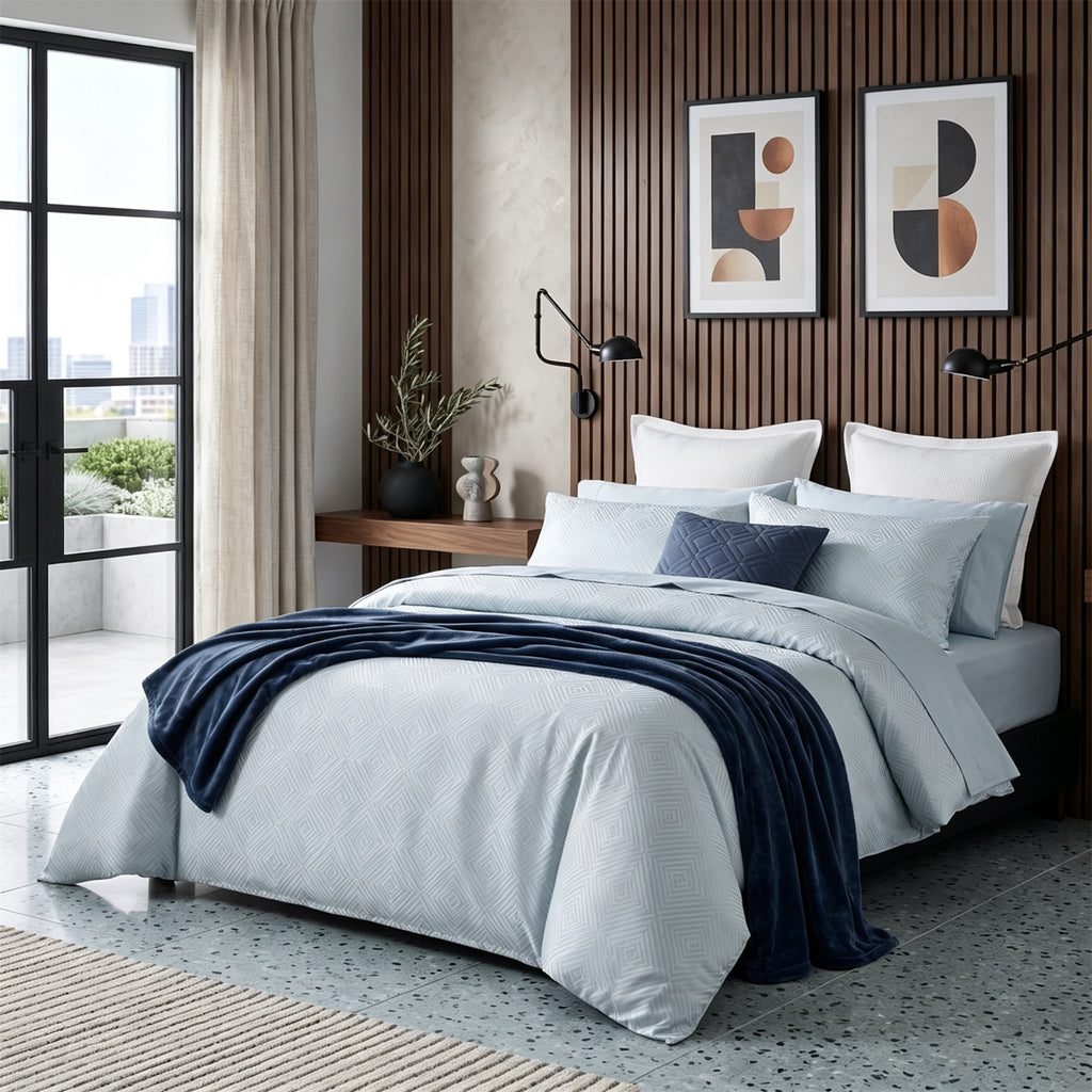Quilt Cover Set | Jacquard Duvet Cover | All-Season Bedding | AU Standard Sizes