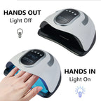 280W UV LED Nail Lamp Gel Polish Dryer Professional Nail Curing Light with Timer