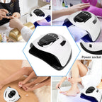 280W UV LED Nail Lamp Gel Polish Dryer Professional Nail Curing Light with Timer