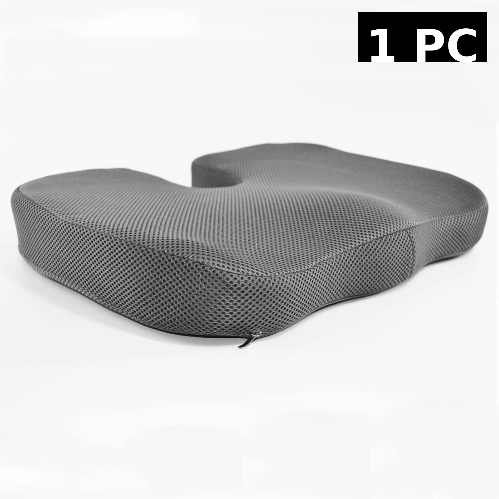 Orthopaedic Memory Foam Seat Cushion Chair Support Pillow for Back Pain Relief